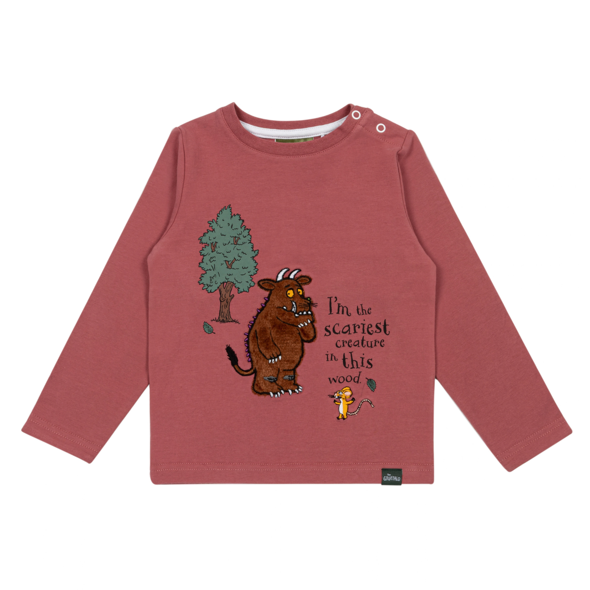 Gruffalo Pink Out To Explore Long Sleeve Top