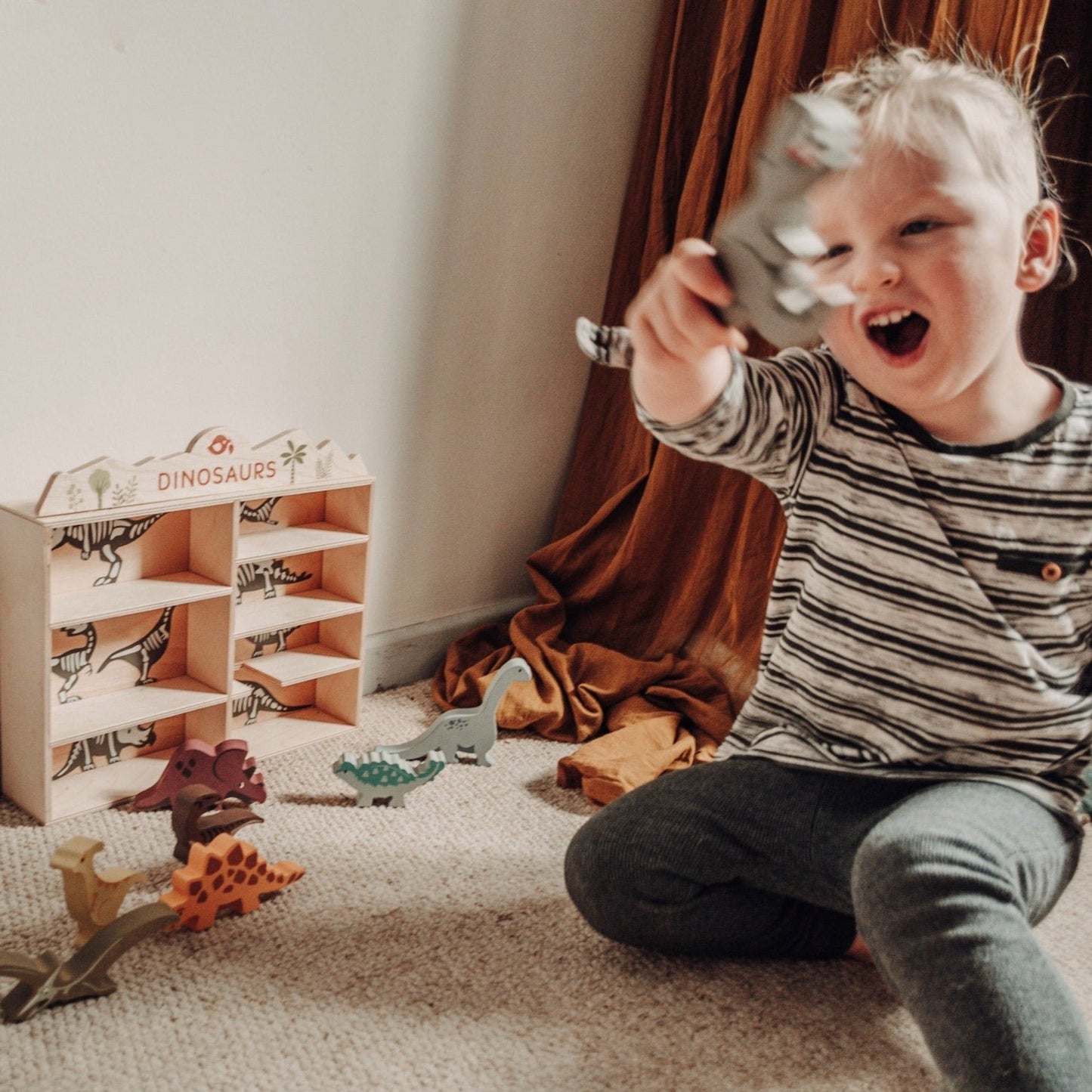 Wooden Dinosaur Brontosaurus