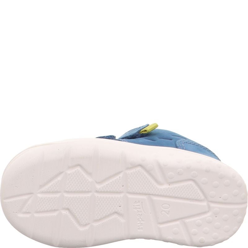 Whaley Blue Nubuk Leather Casual Shoe