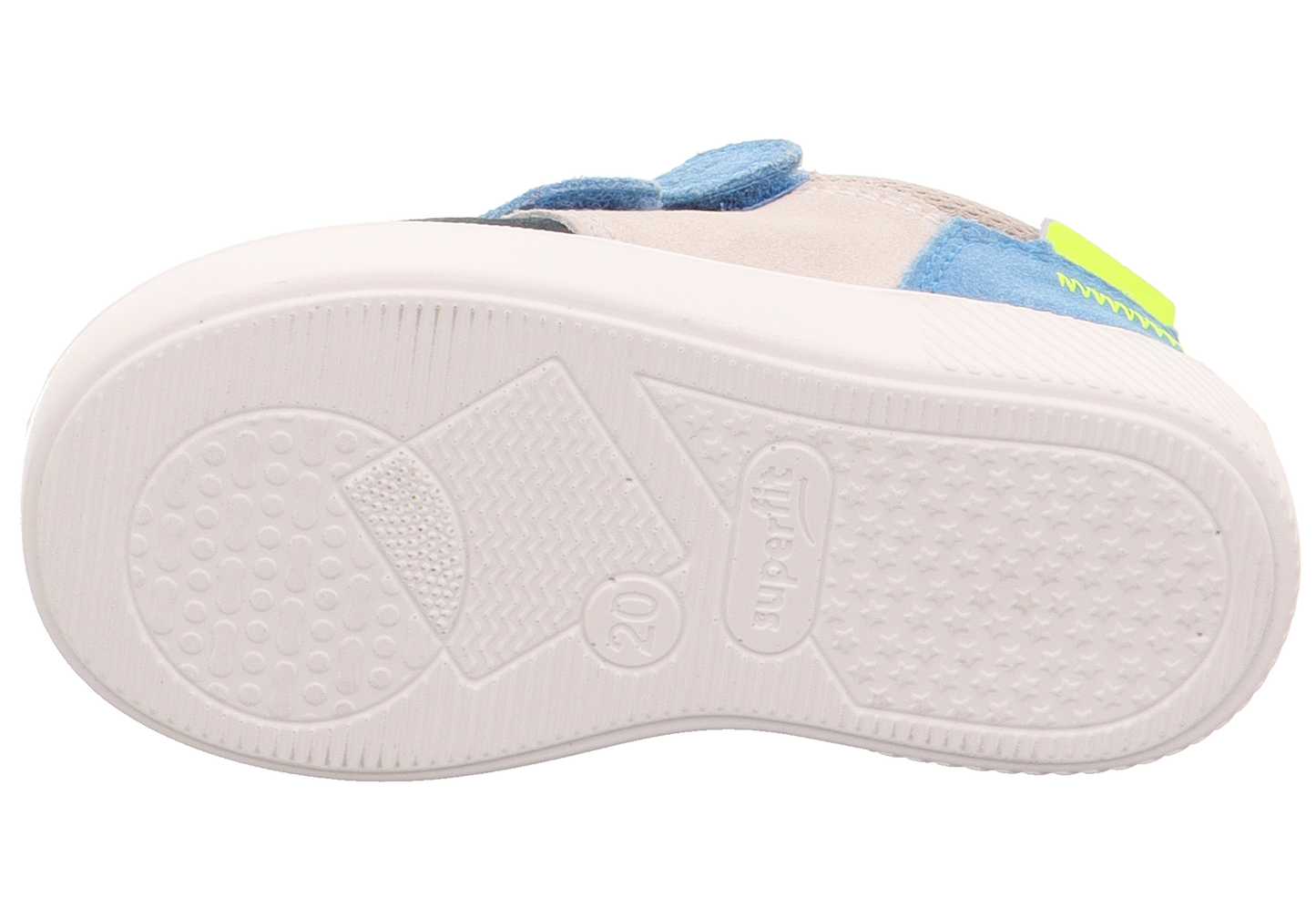 Supies Blue Multi Suede And Leather Sneaker Shoe