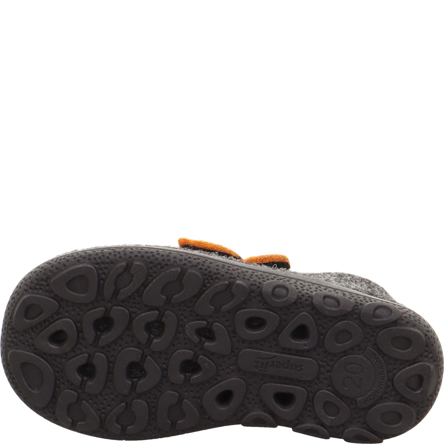 Happy Octi Fox Dark Grey Felt Slipper