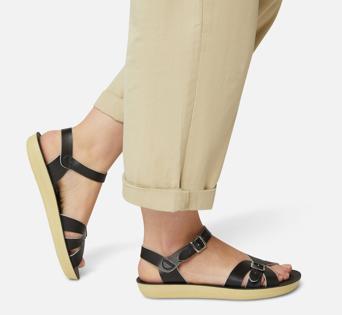 Boardwalk Adult Black Sandal