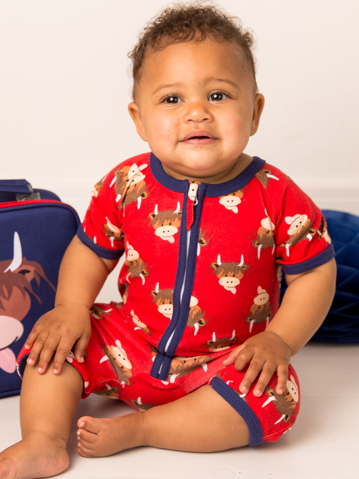 Hamish The Highland Cow Summer Romper
