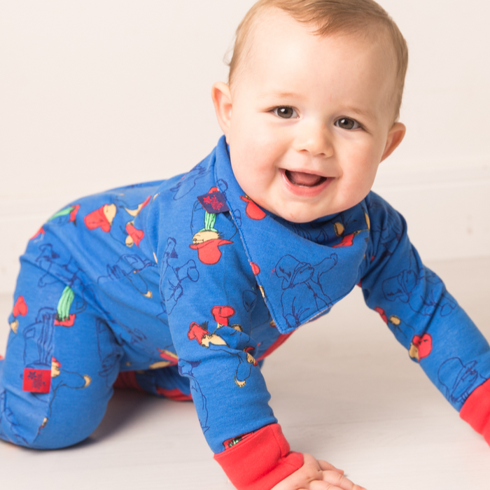 Paddington Bear Out and About Zip-Up Romper