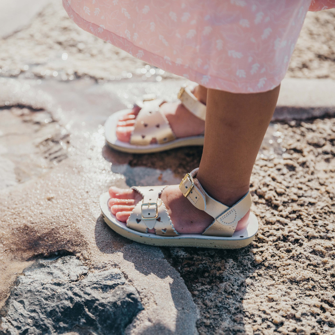 Sweetheart Rose Gold Sandal