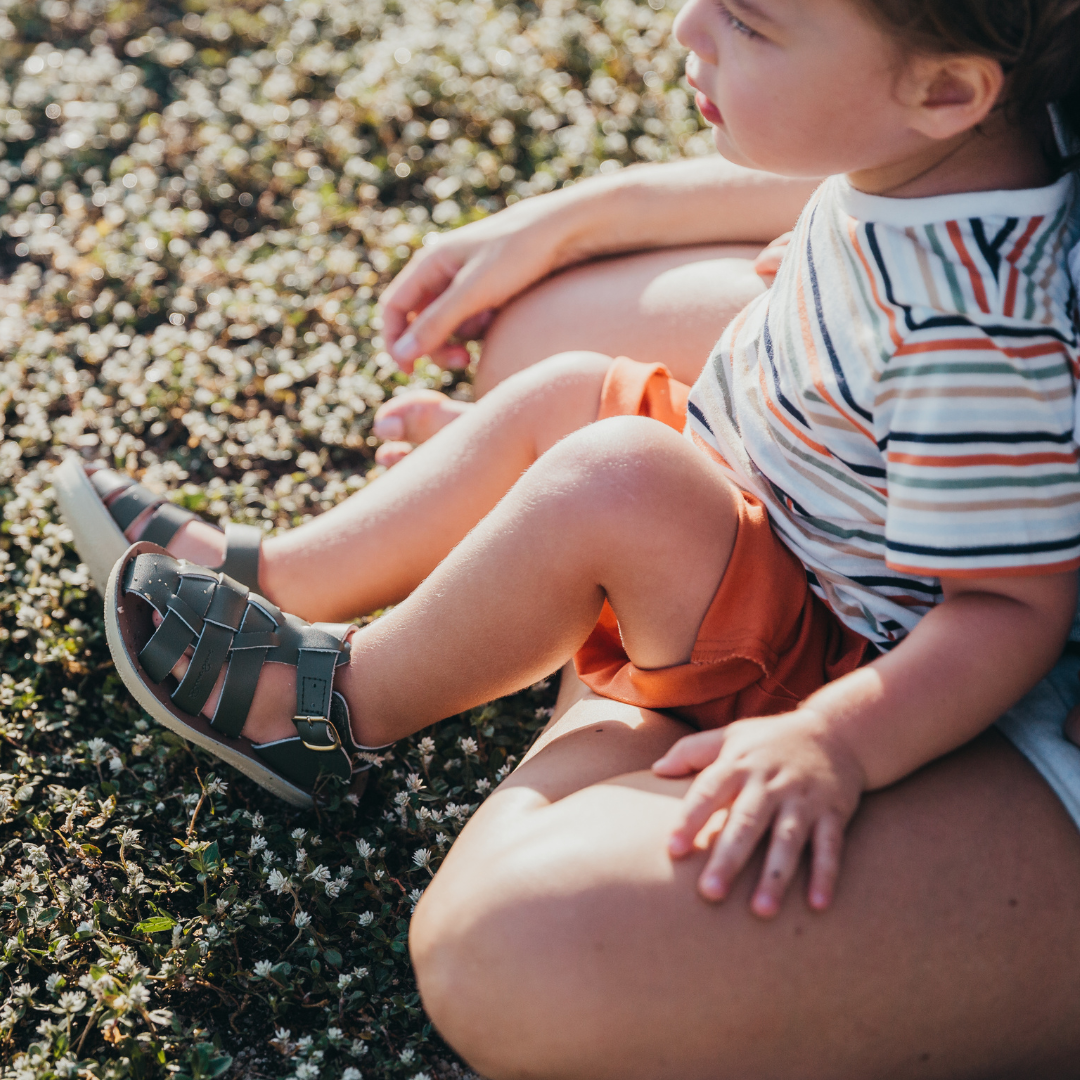 Shark Kids Olive Sandal