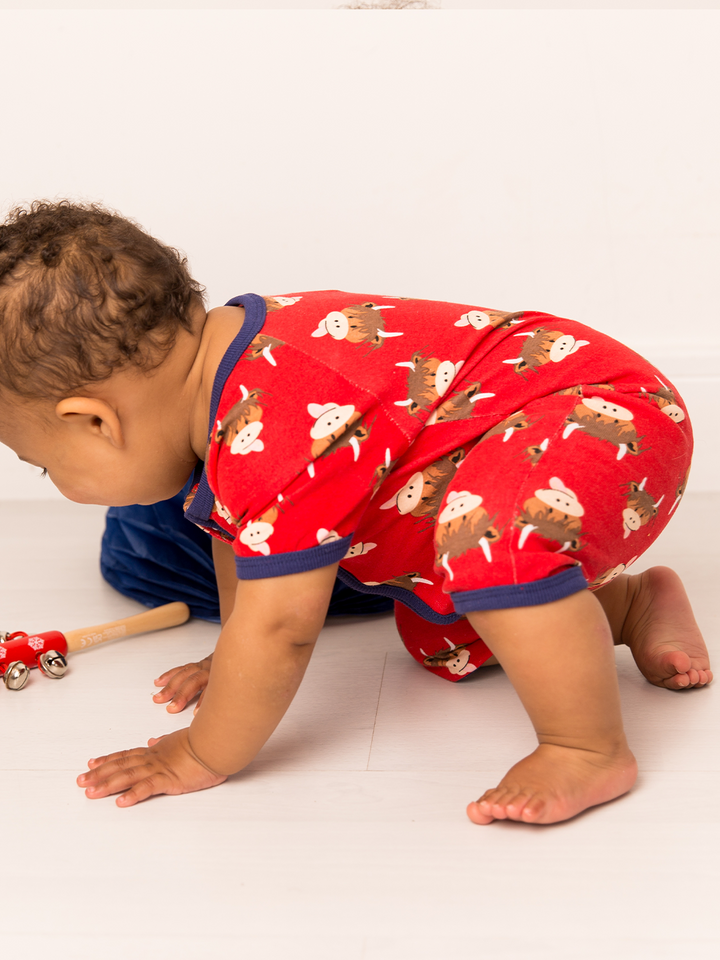 Hamish The Highland Cow Summer Romper