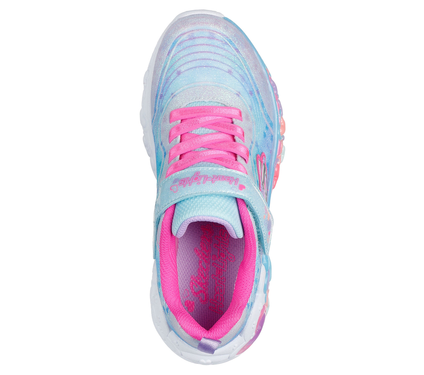 Eternal Heart Lights Light Blue Mint Trainer