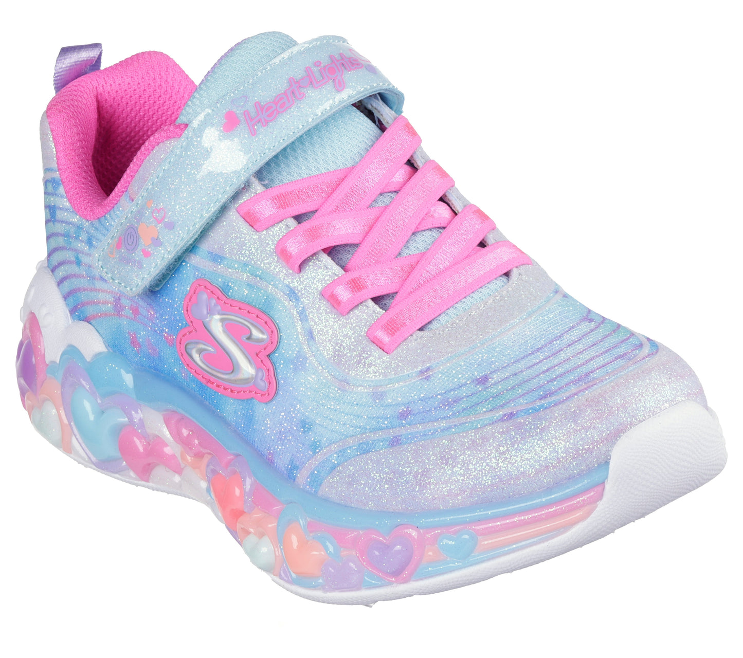 Eternal Heart Lights Light Blue Mint Trainer