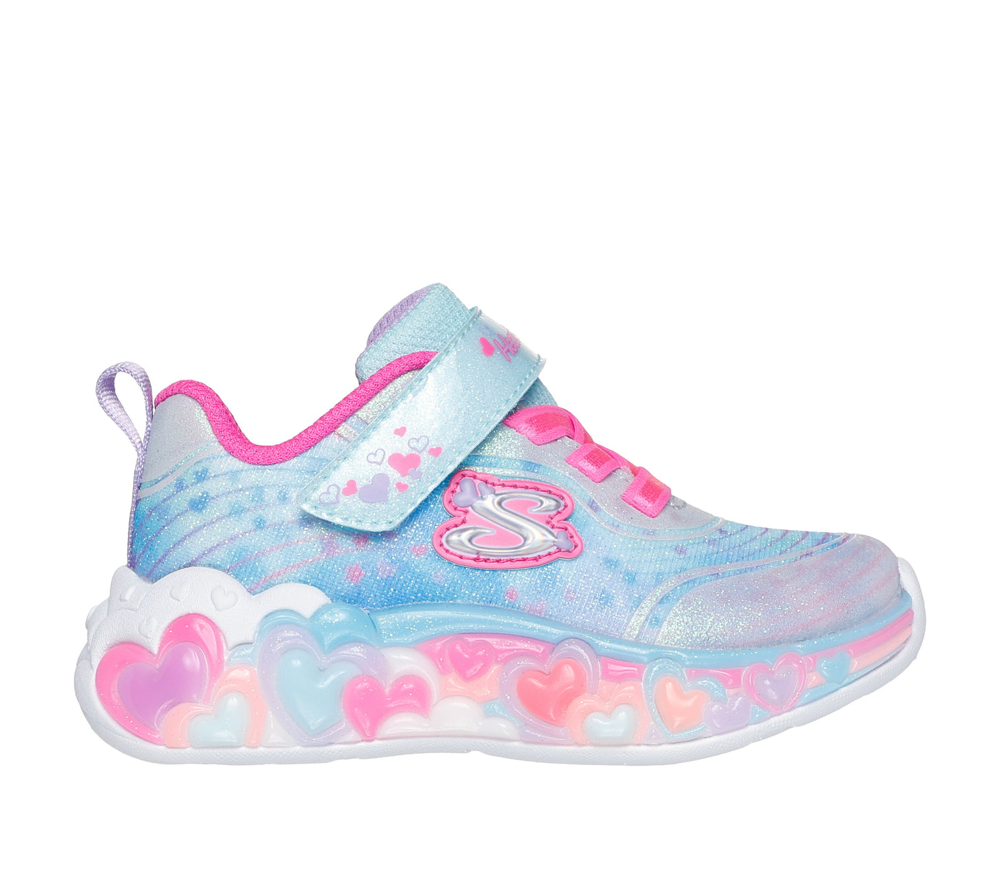 Eternal Heart Lights Light Blue Mint Trainer