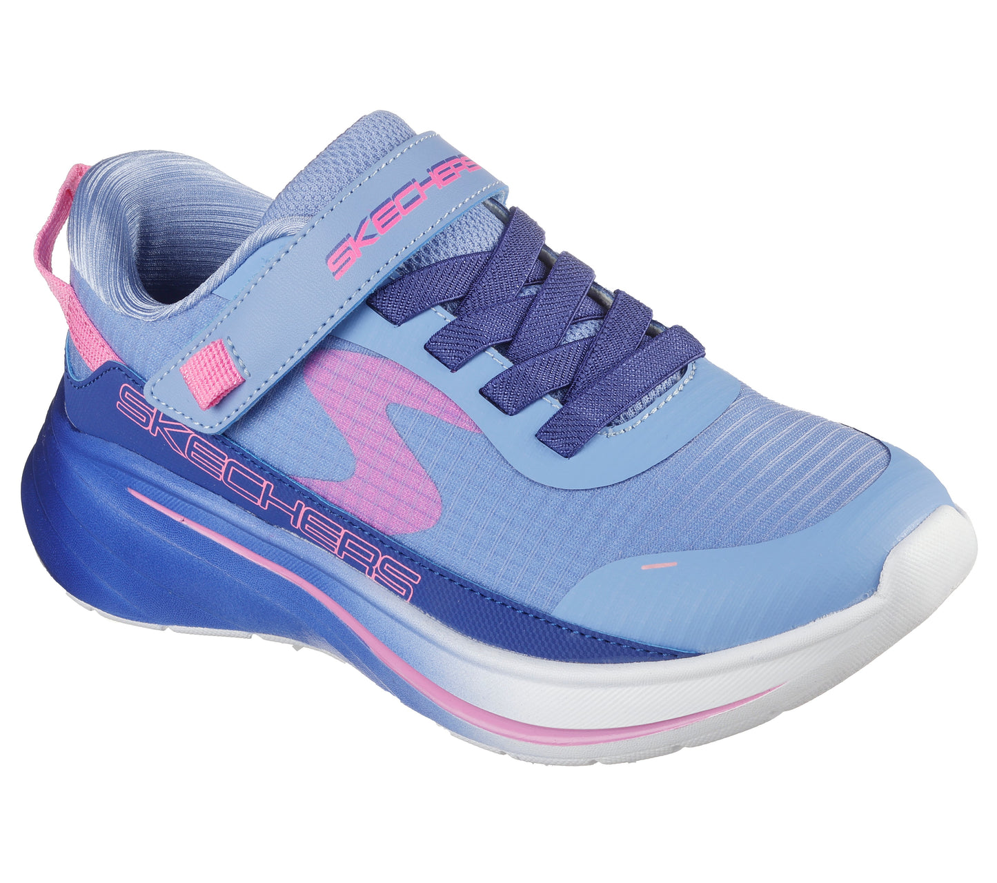 Wave 92 Imara Lite Girls Light Blue/Navy Trainer