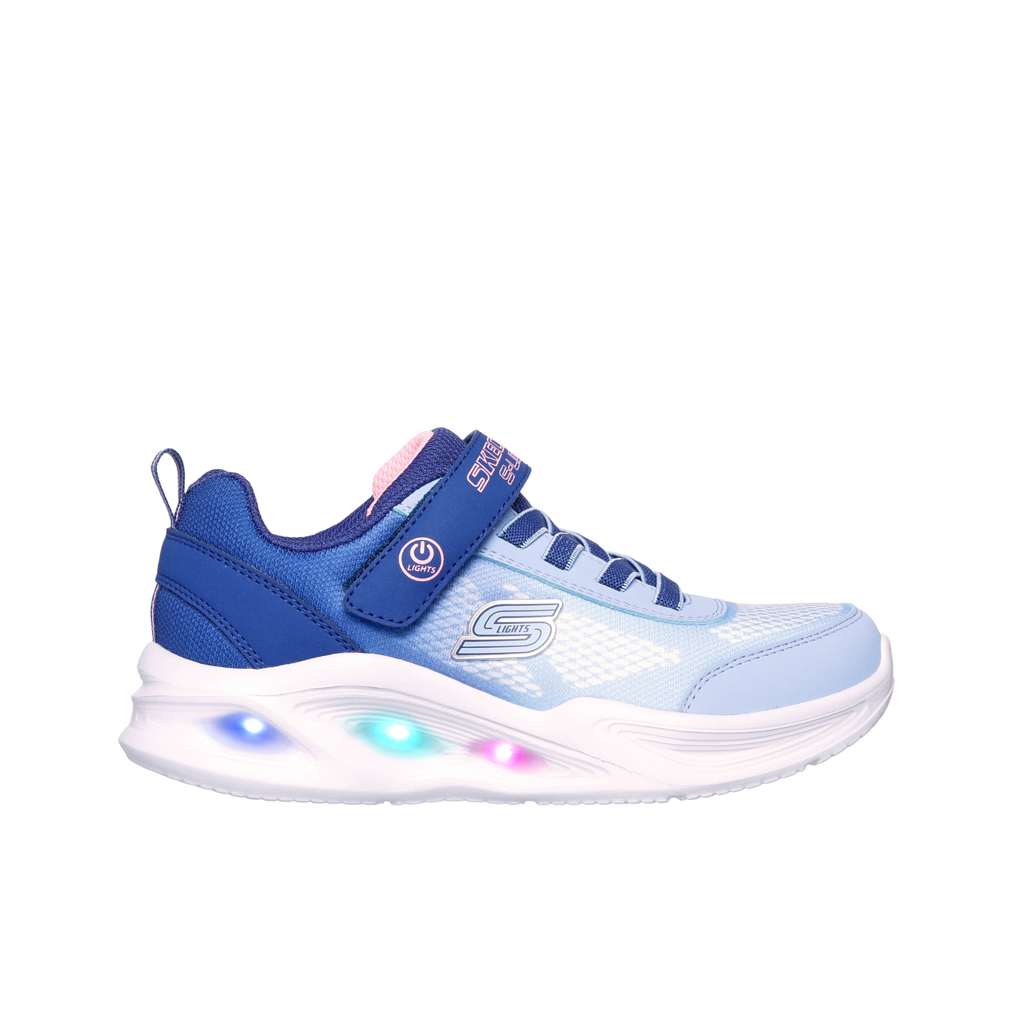 Sola Glow Ombre Delux Girls Light Up Trainer