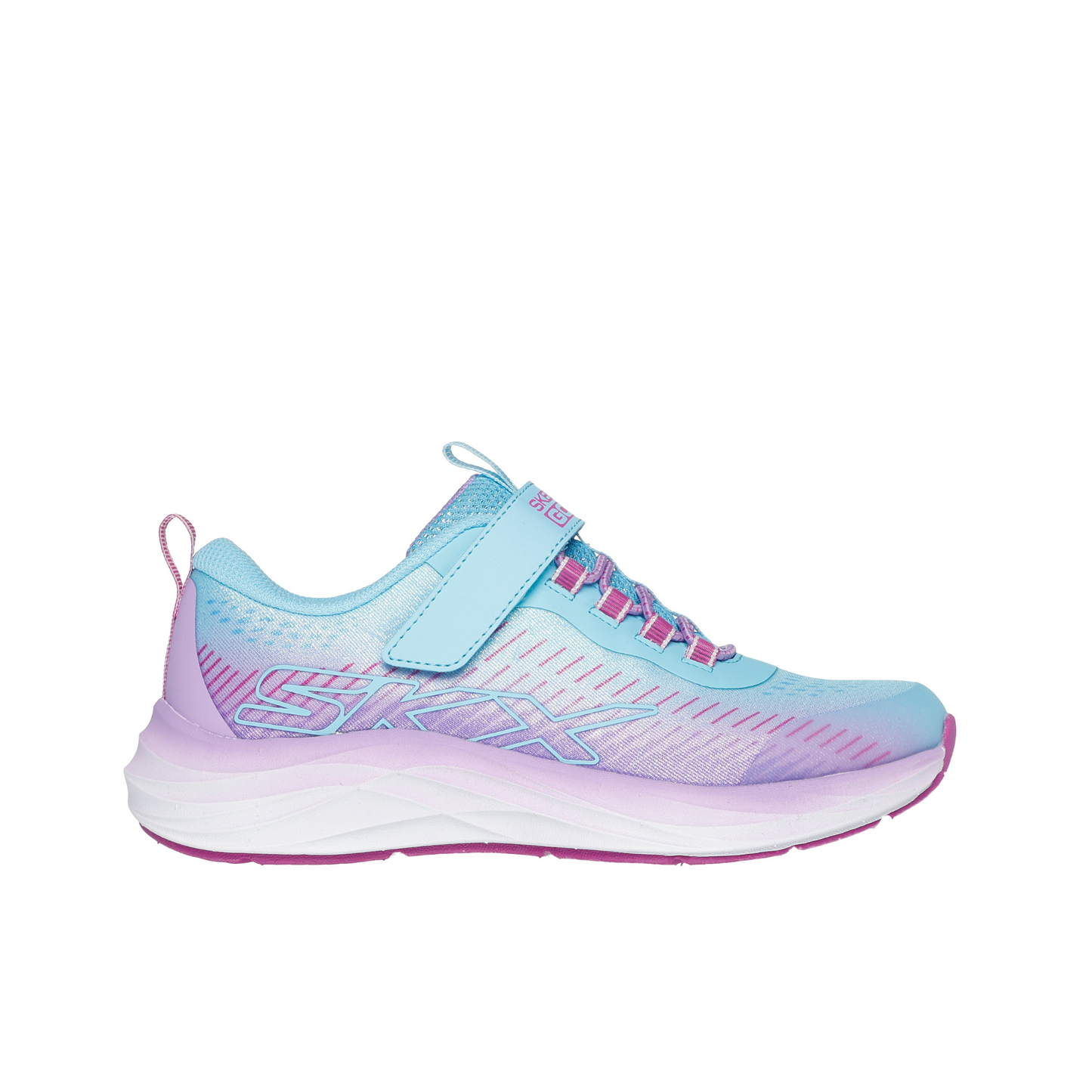 Go-Run Accelerate Glitter Soul Aqua Purple Girls Trainer