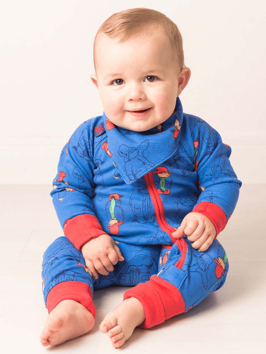 Paddington Bear Out and About Zip-Up Romper