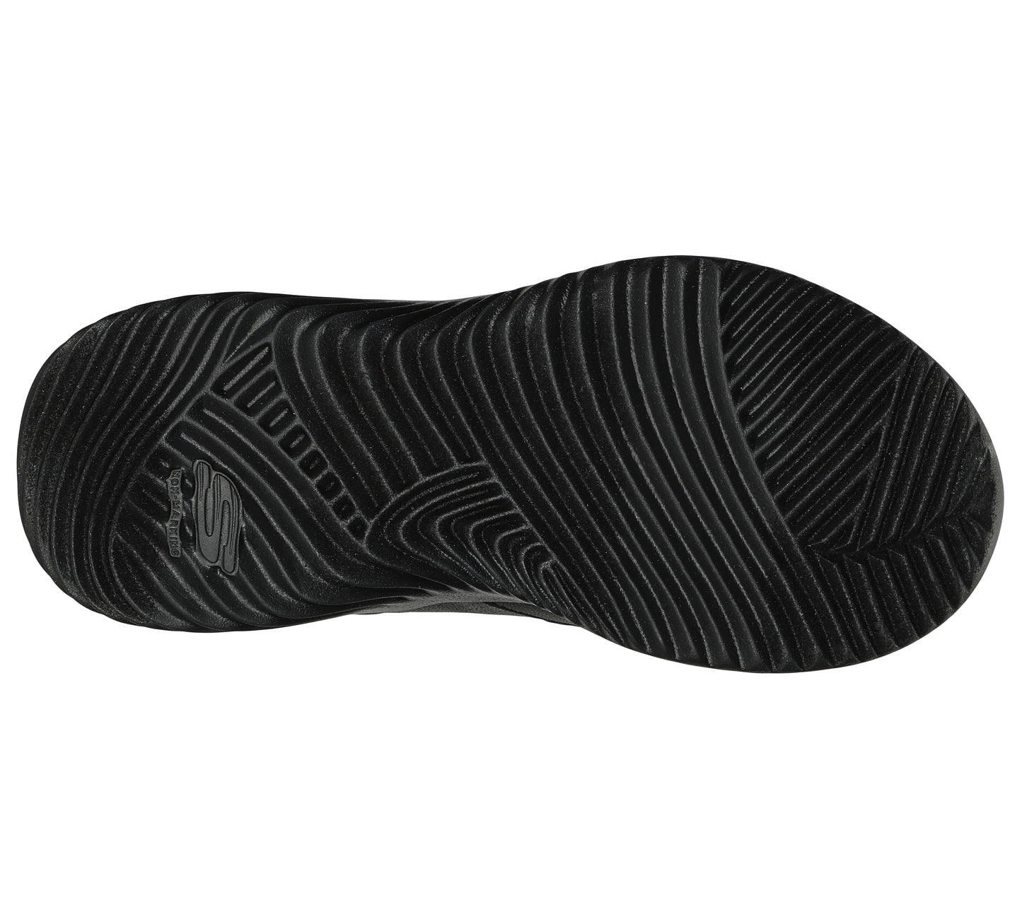 Bounder Power Study Black Rip-tape Trainer