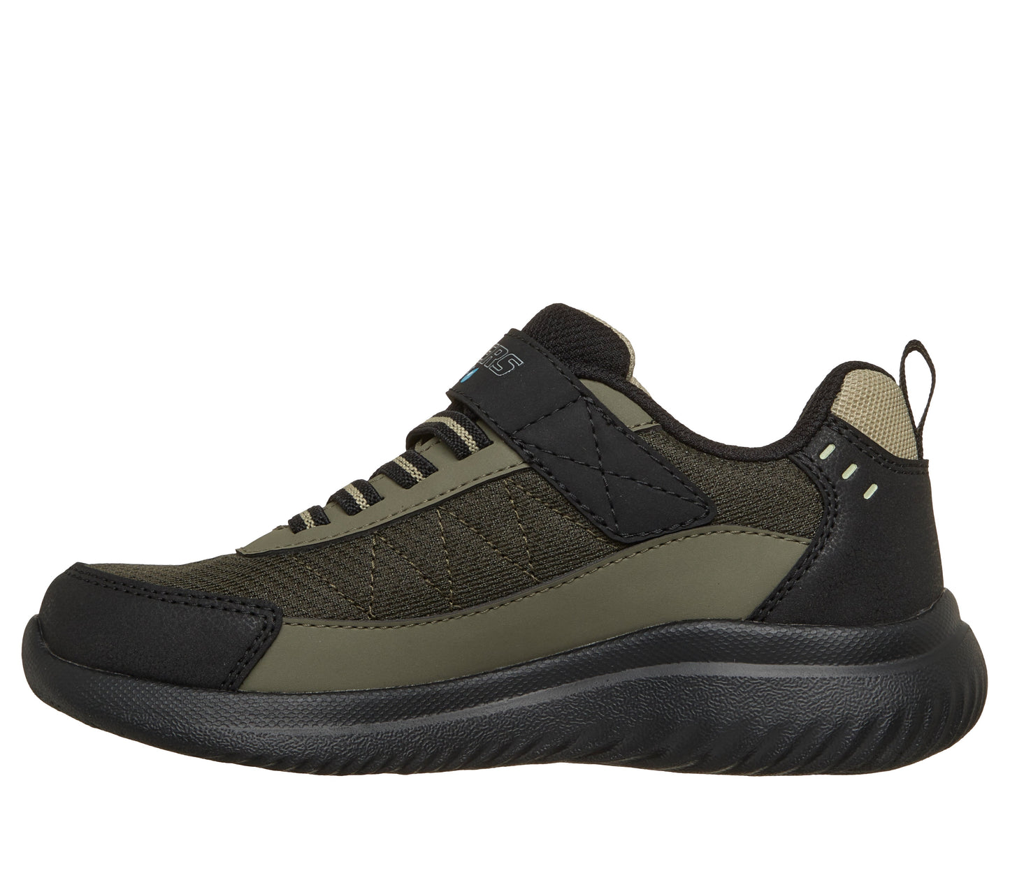 Bounder Pro-Aqua Step Black Olive Waterproof Trainer