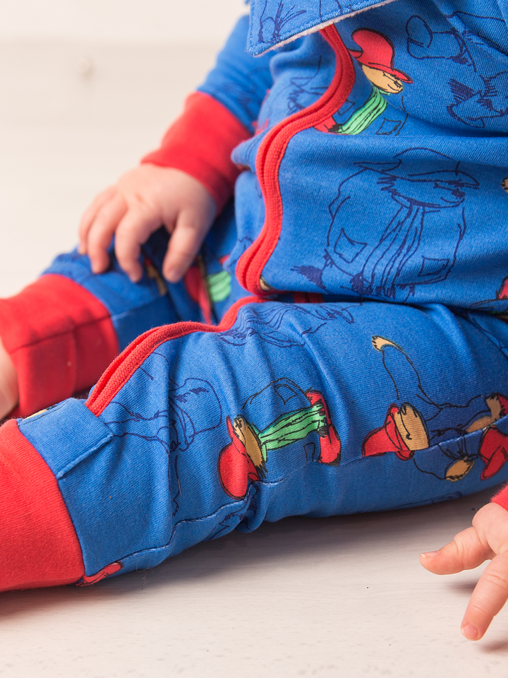 Paddington Bear Out and About Zip-Up Romper