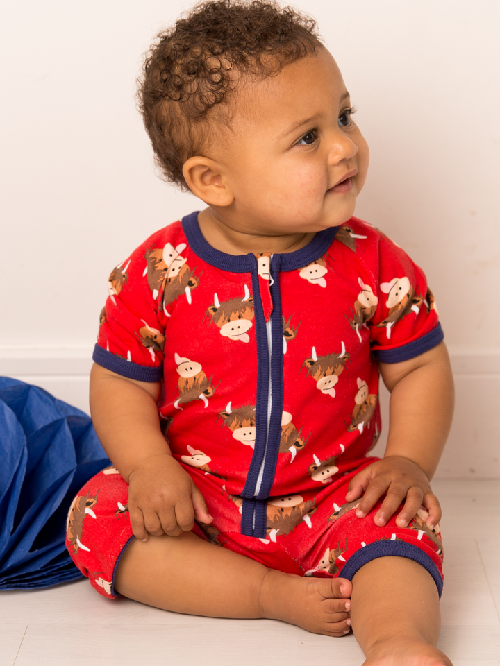 Hamish The Highland Cow Summer Romper