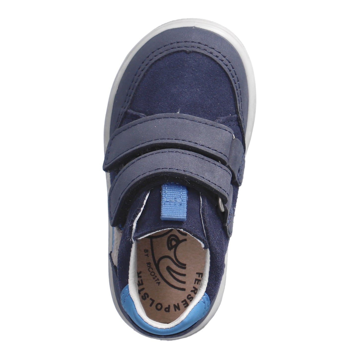 Kito Waterproof Boot in Nautic Blue Nubuk Leather