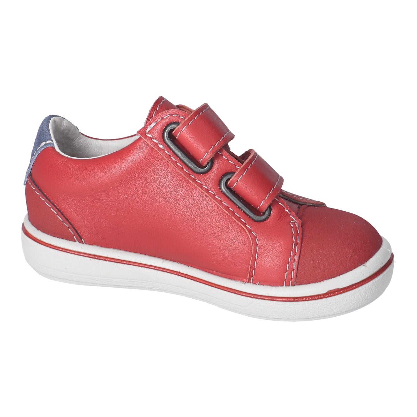 Luigi Red Leather Sneaker with Racing Car Design