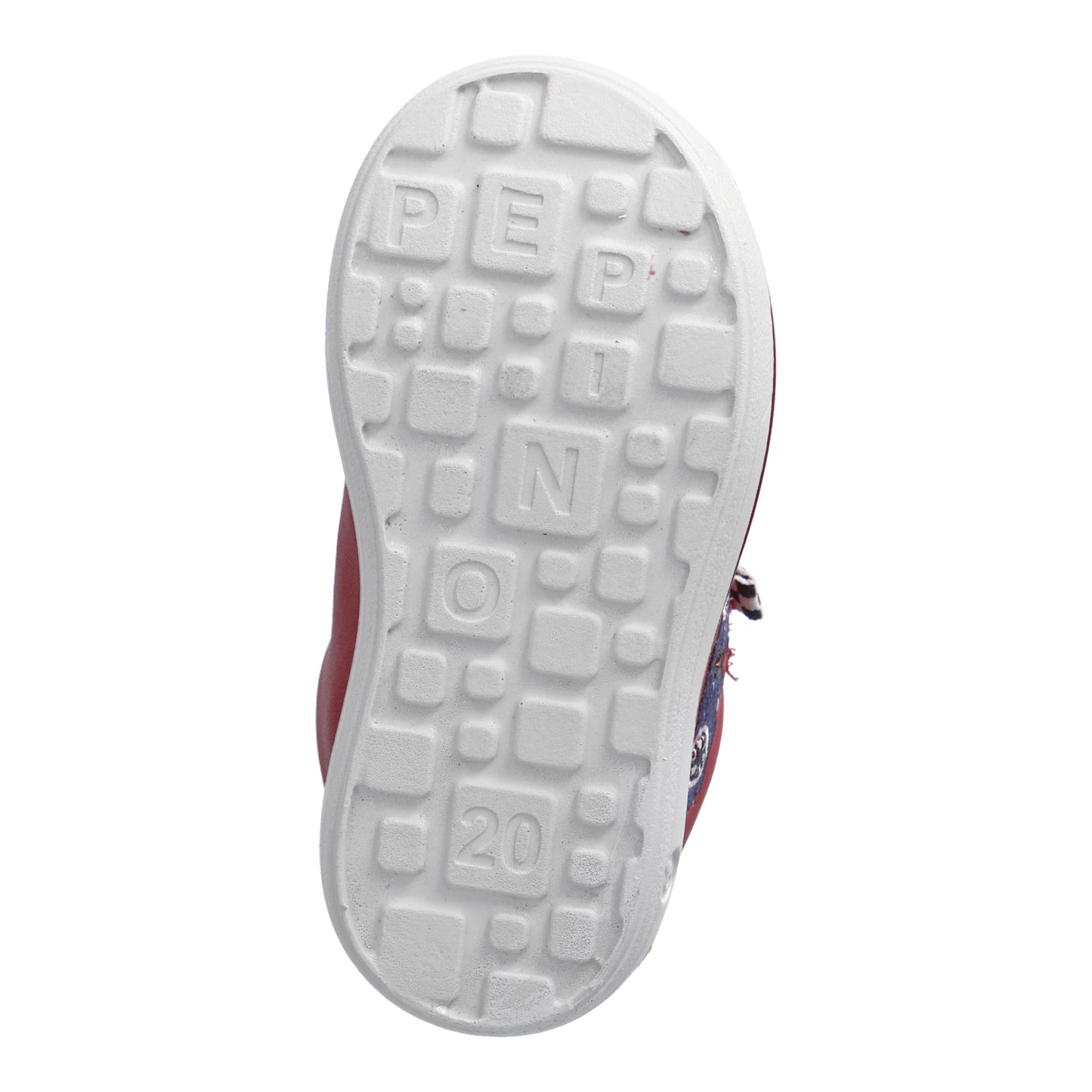 Luigi Red Leather Sneaker with Racing Car Design