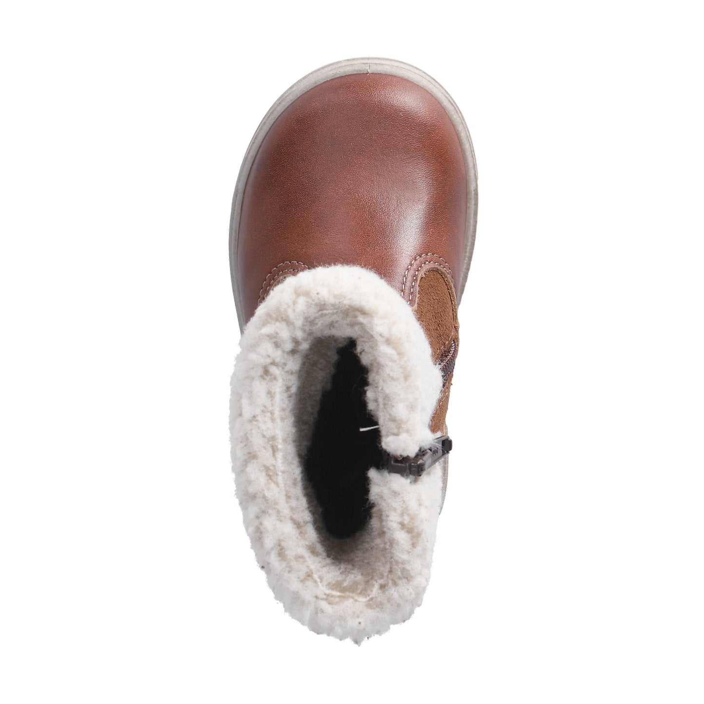 Jiminy Waterproof And Warm Lined Leather Boot in Nougat Tan