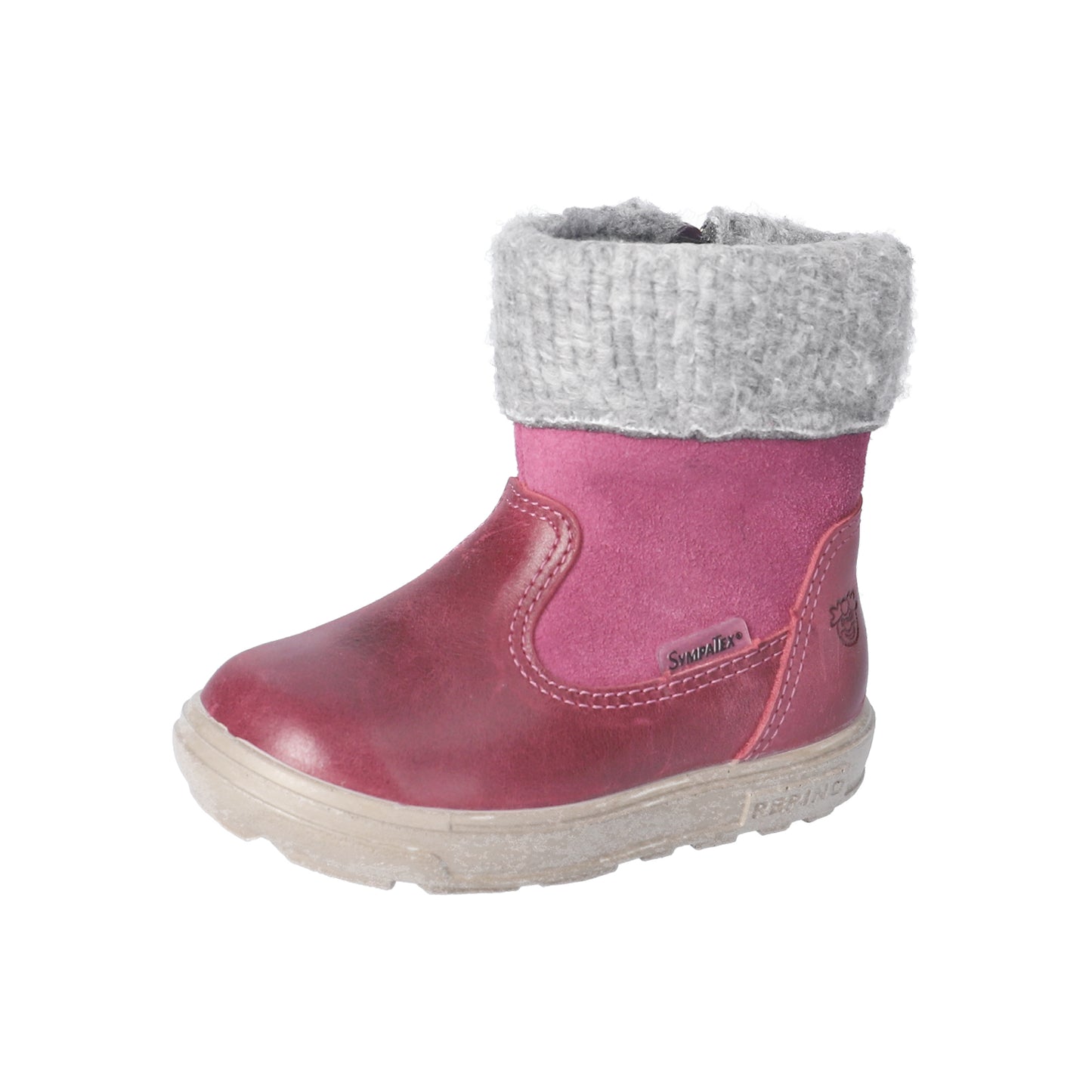 Jiminy Waterproof And Warm Lined Leather Boot in Merlot