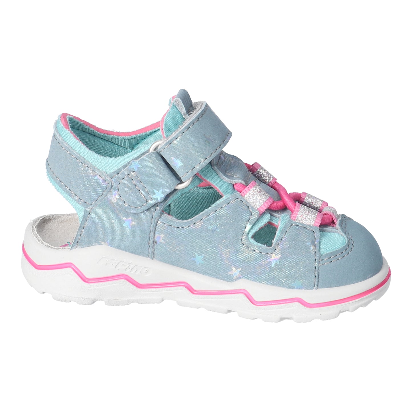 Gery Watersafe Girls Sandal in Frozen Blue