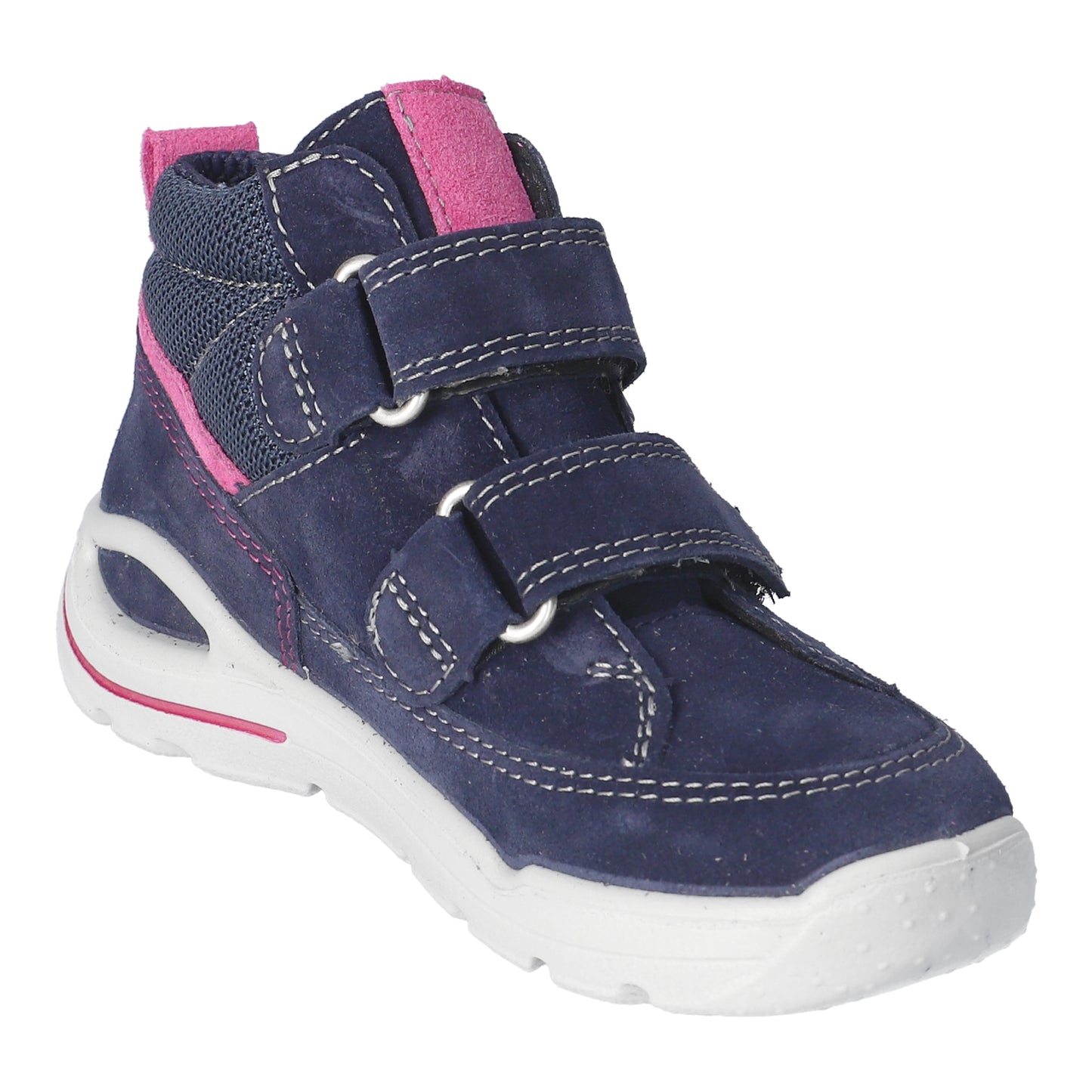 Skip Waterproof Girls Boot Navy/Pink