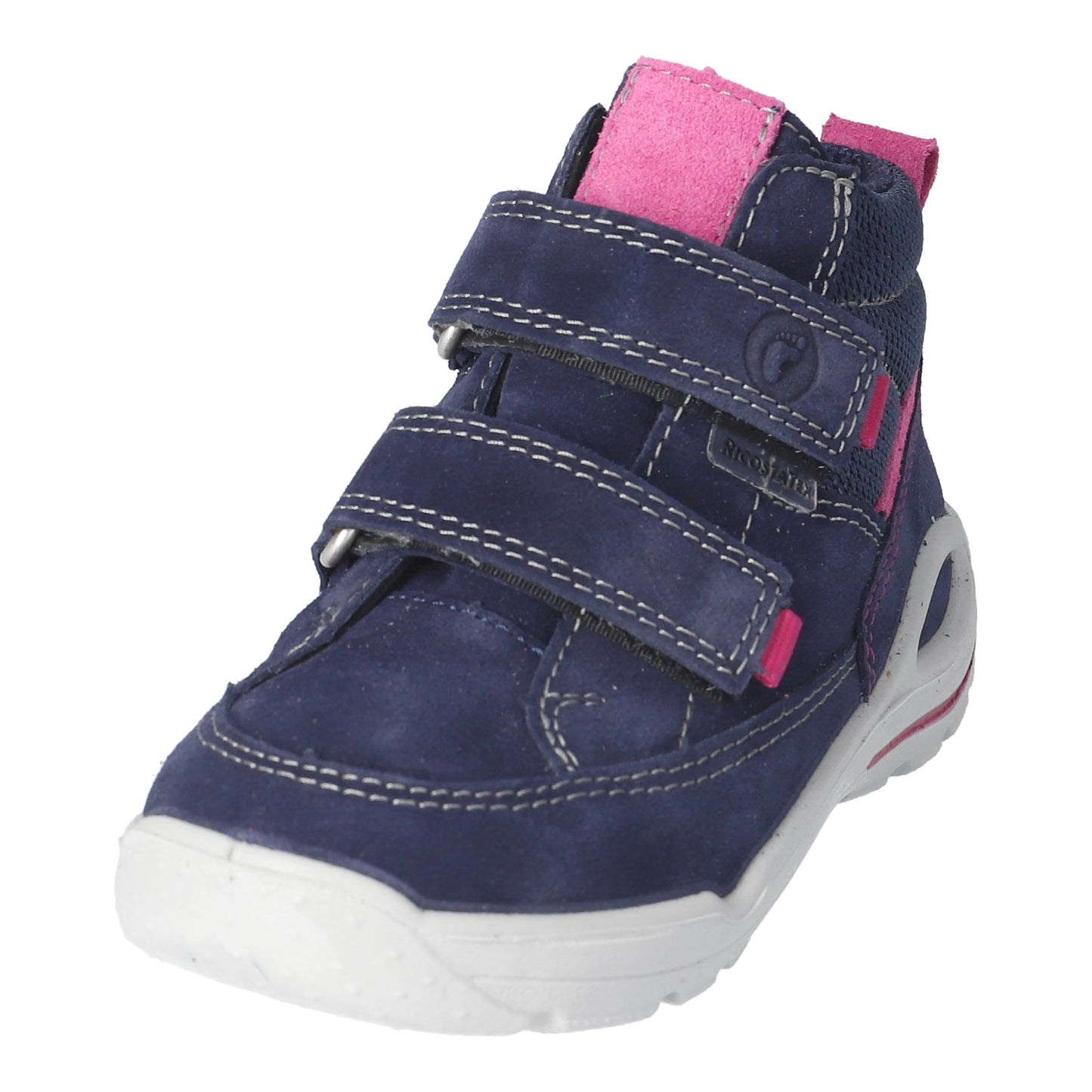 Skip Waterproof Girls Boot Navy/Pink