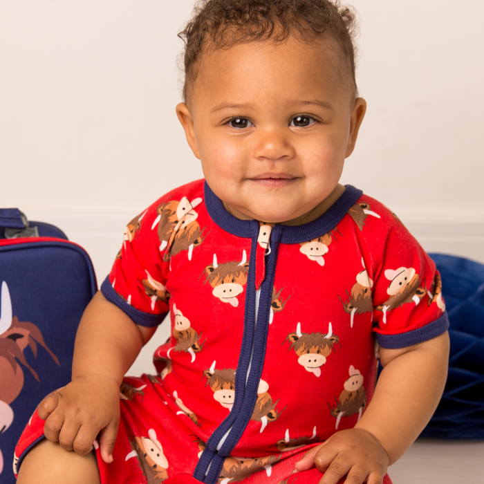 Hamish The Highland Cow Summer Romper