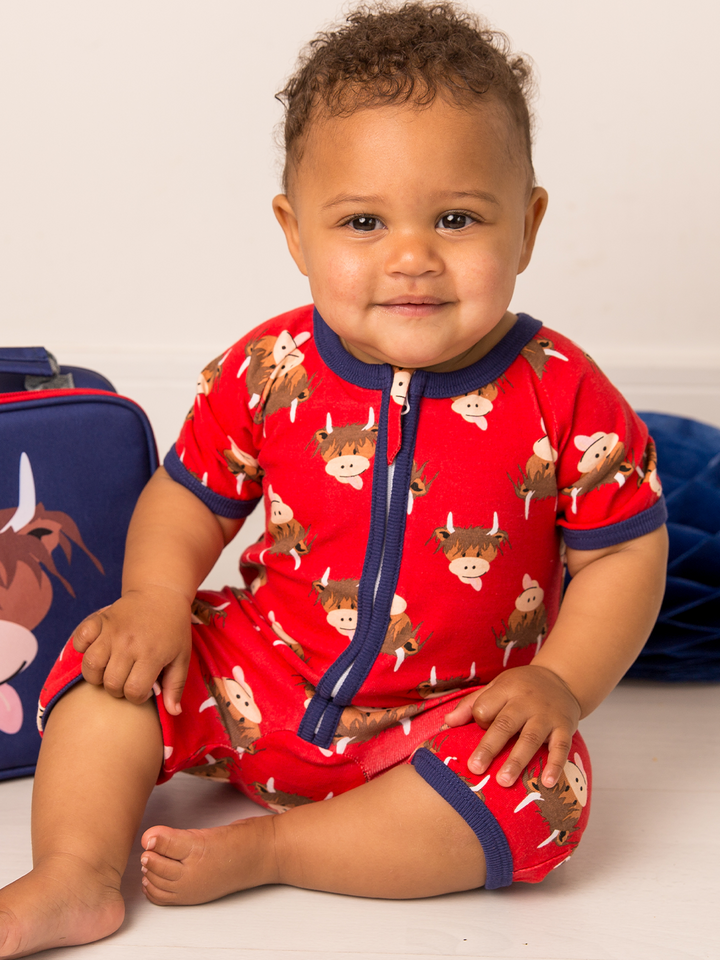 Hamish The Highland Cow Summer Romper