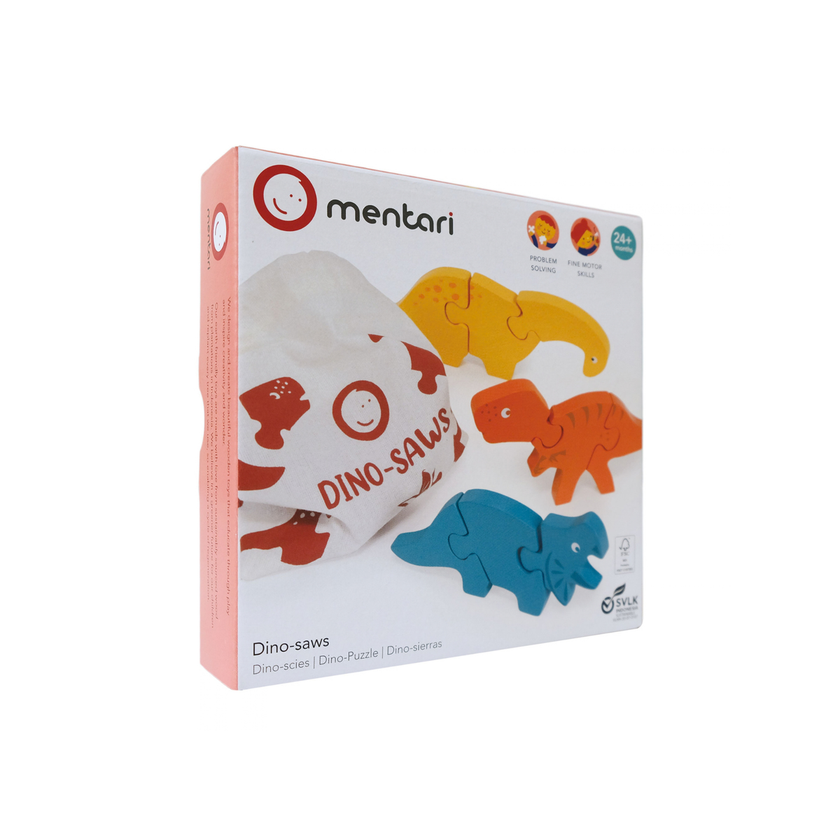 Dino-saws Wooden Dinosaur Puzzle