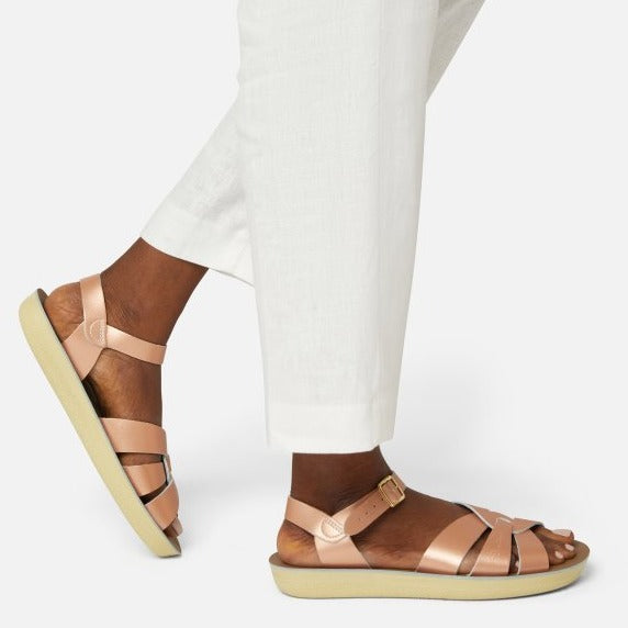 Swimmer Adult Rose Gold Sandal
