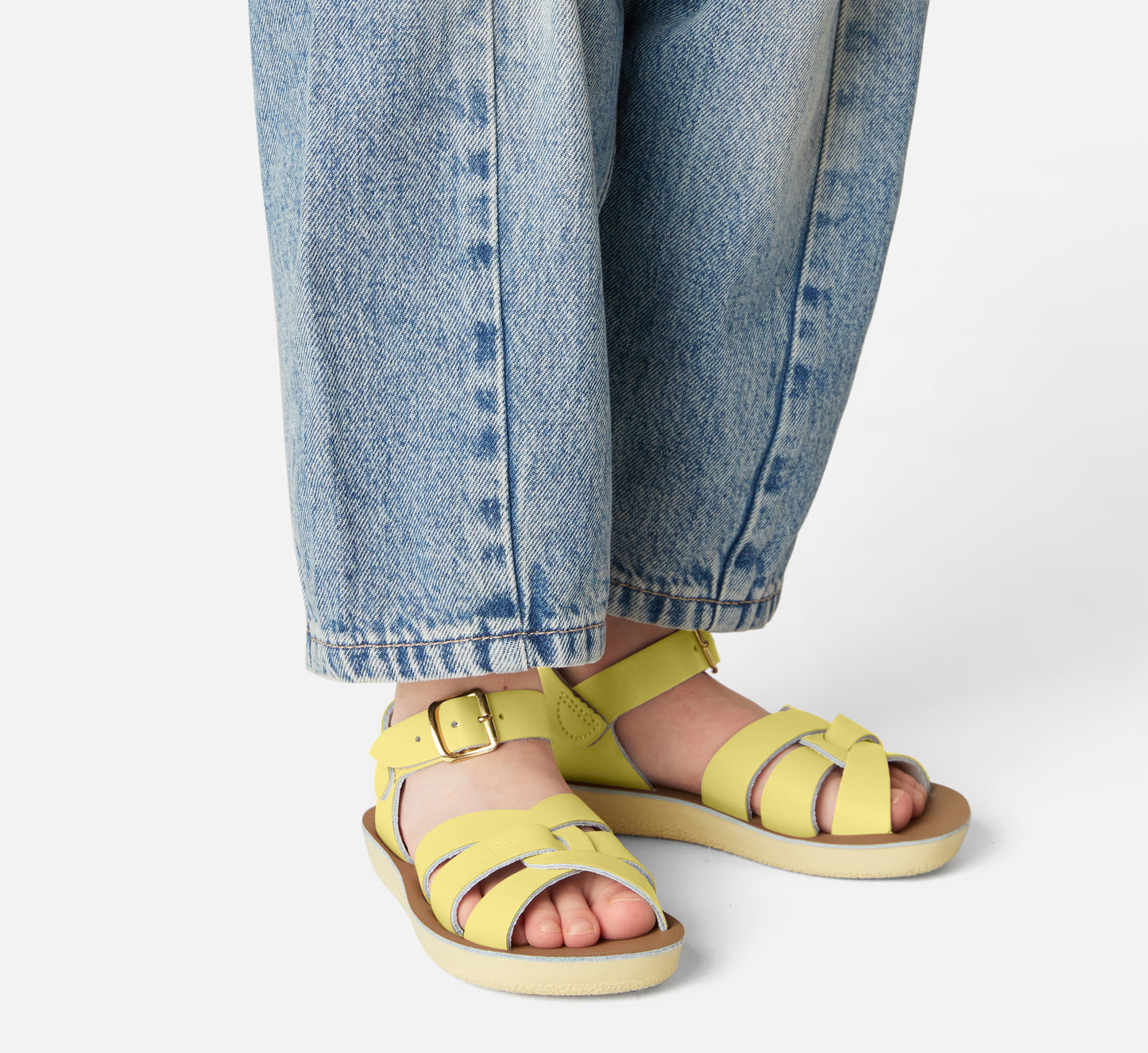 Swimmer Kids Butter Yellow Sandal