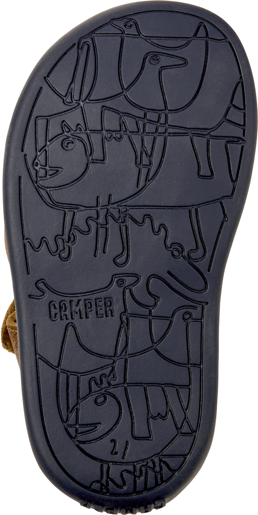 Bicho Tan Leather Fishermans StylevFirst Walke Sandal
