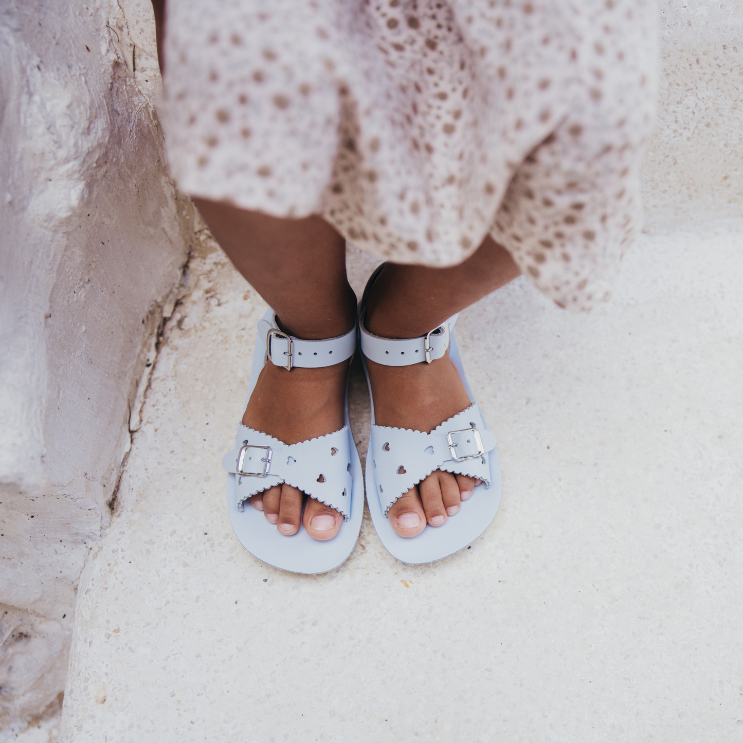 Sweetheart Light Blue Sandal