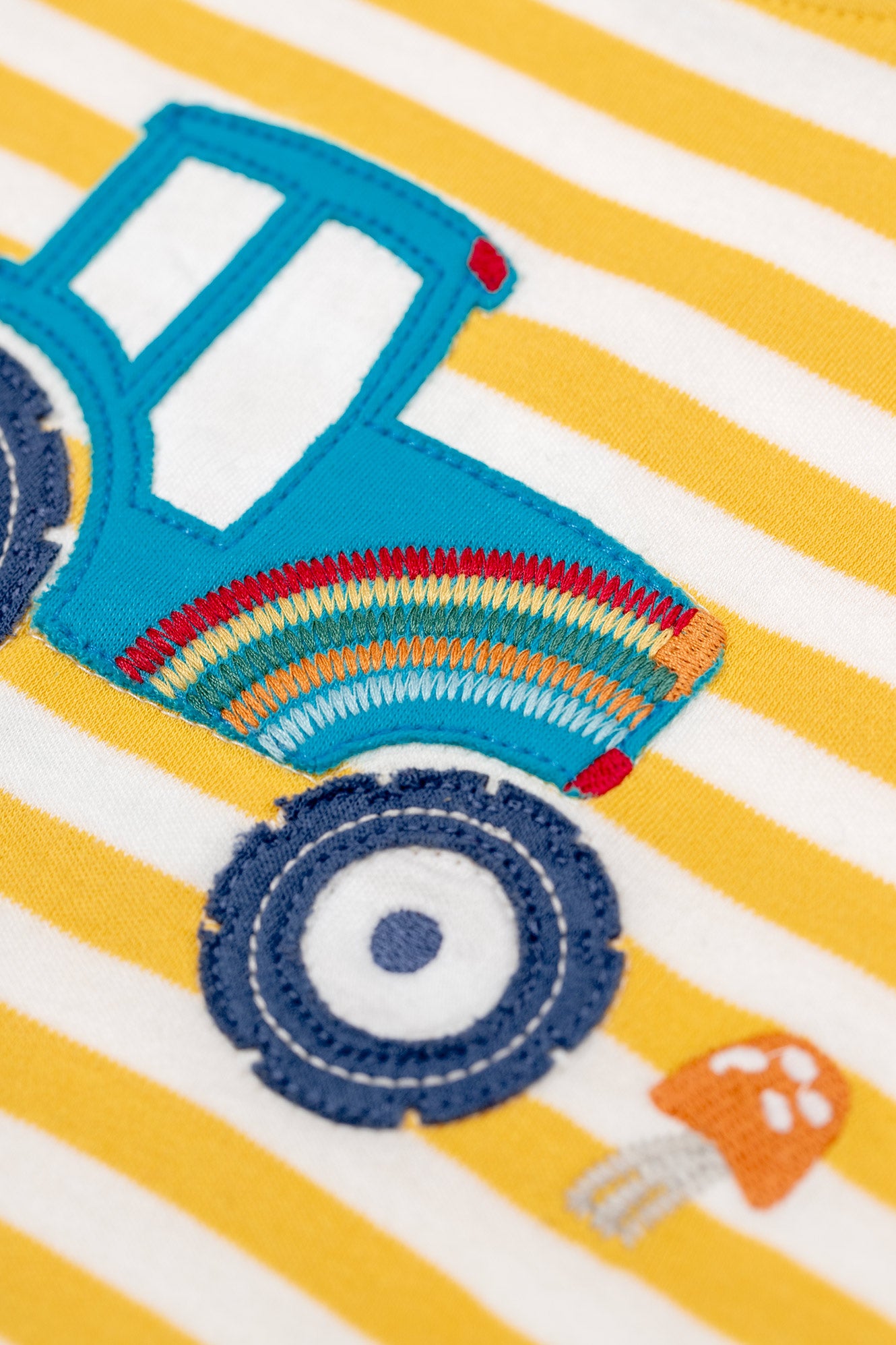 Orion Rainbow Tractor Applique Top