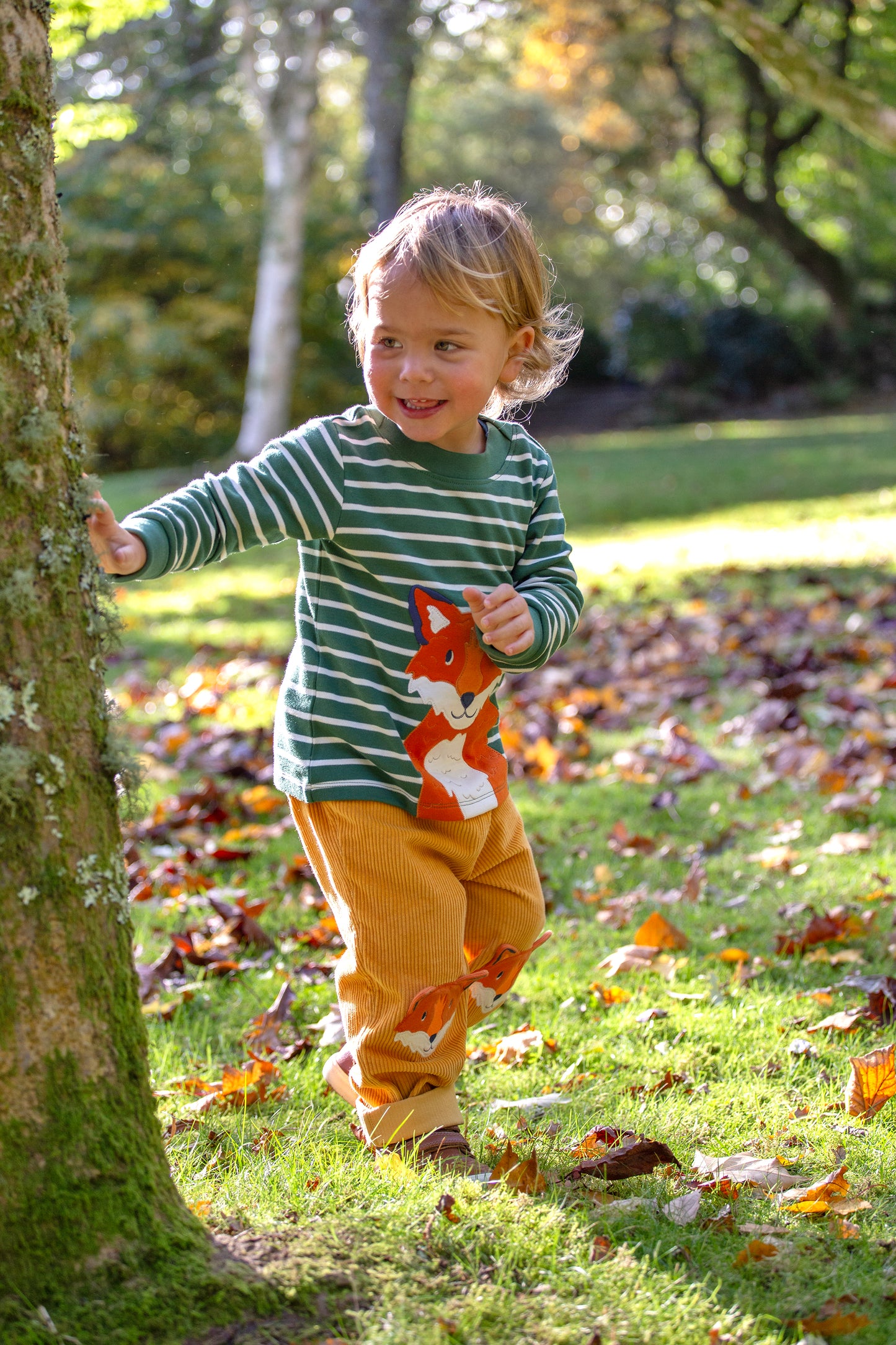 Arlo Fox Gold Cord Trousers