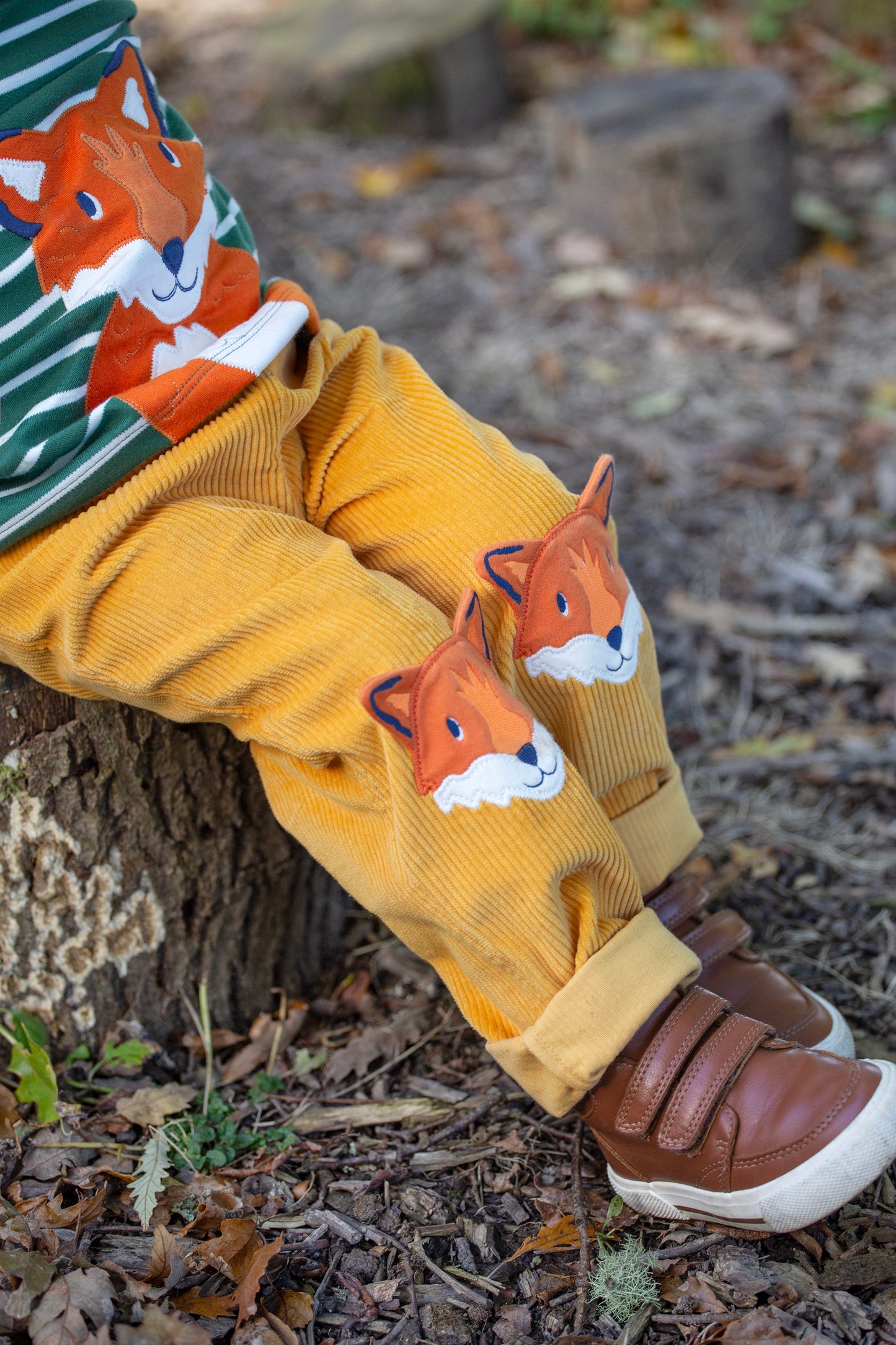 Arlo Fox Gold Cord Trousers