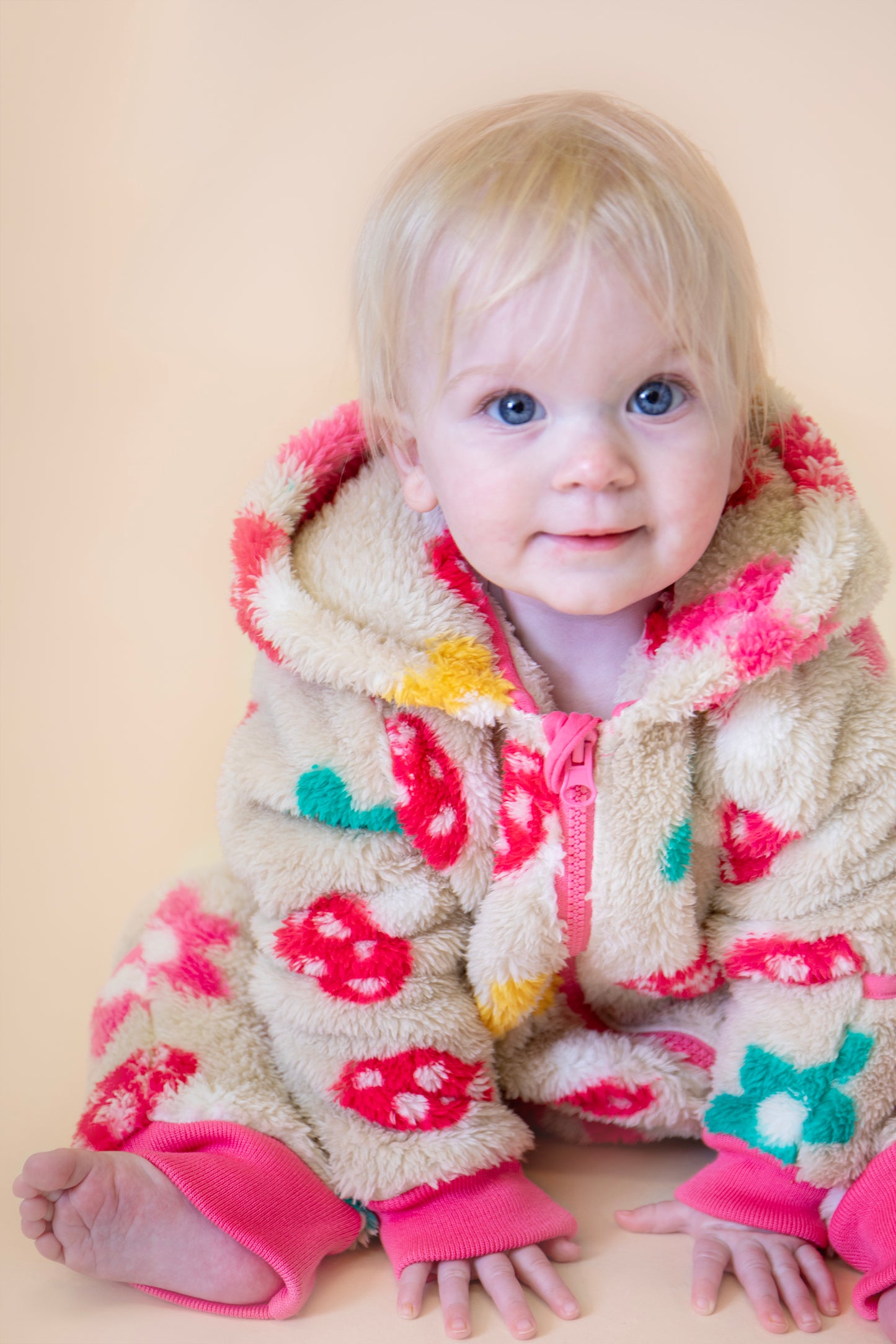 Cosy Ted Snuggle Suit Mushroom Field