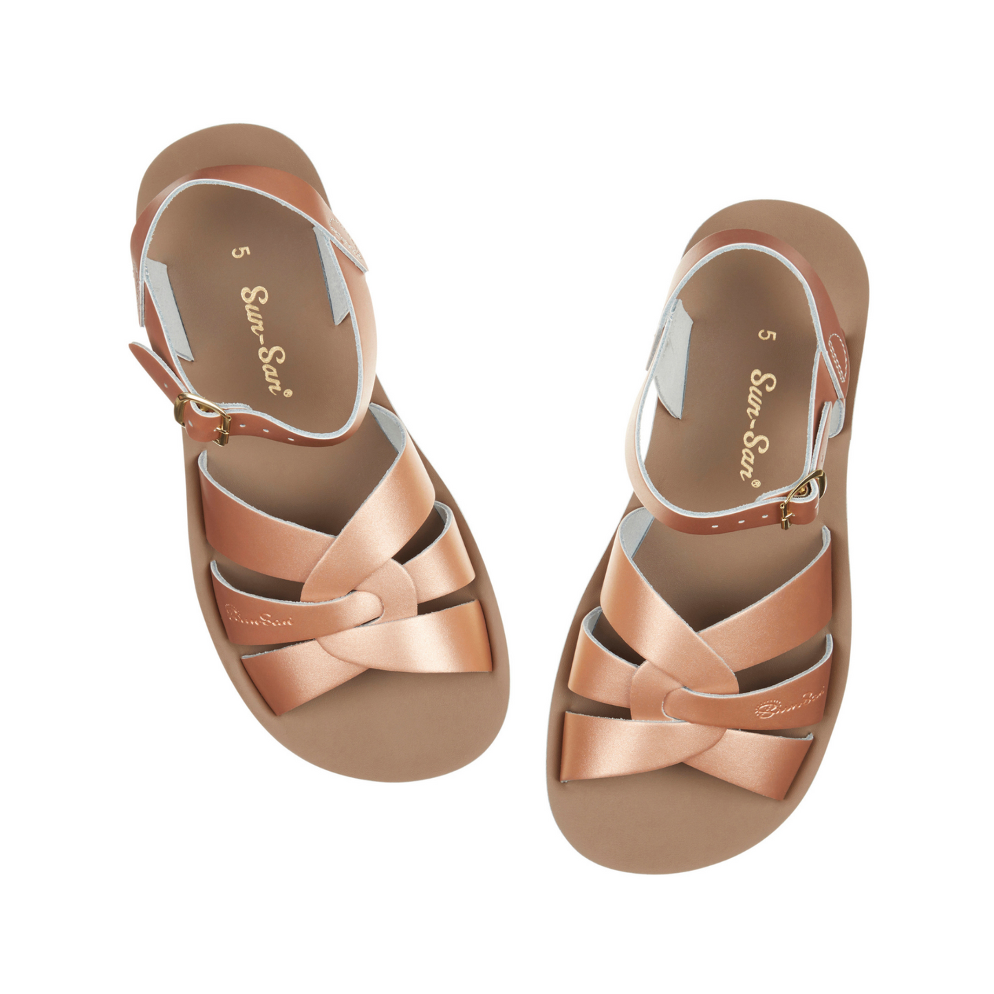 Swimmer Adult Rose Gold Sandal