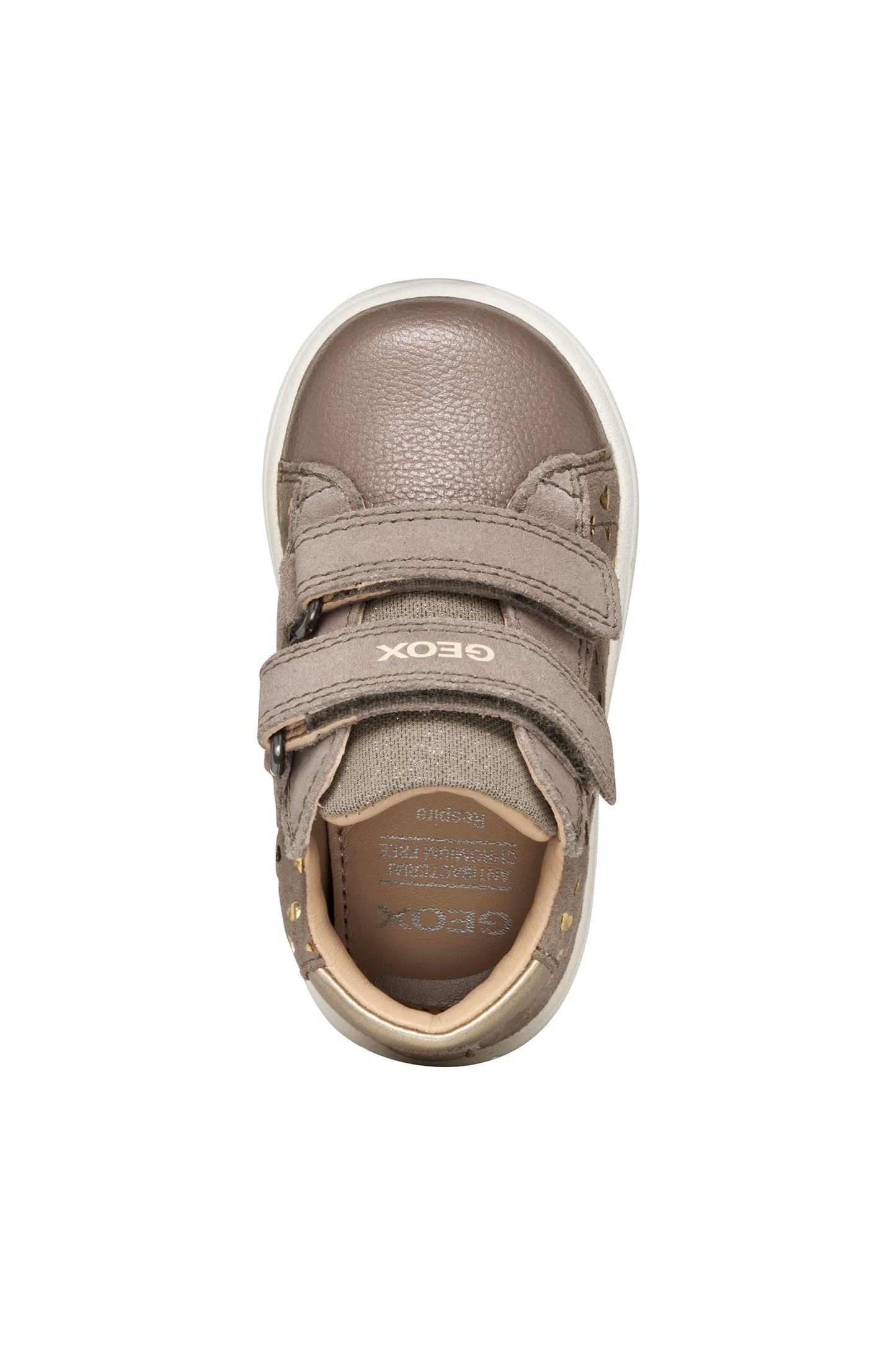 Baby Biglia Girl's Dark Beige Leather Shoe