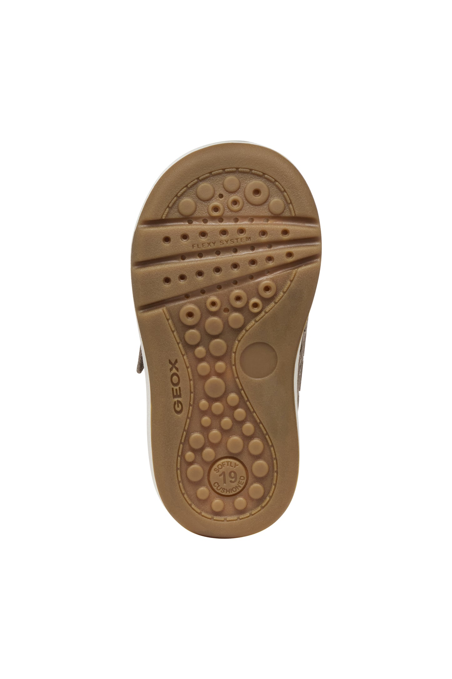 Baby Biglia Girl's Dark Beige Leather Shoe