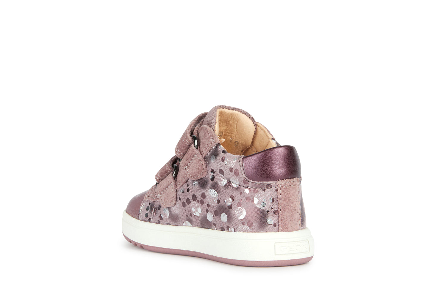 Biglia Baby Girl's Dark Rose/Prune Leather Shoe