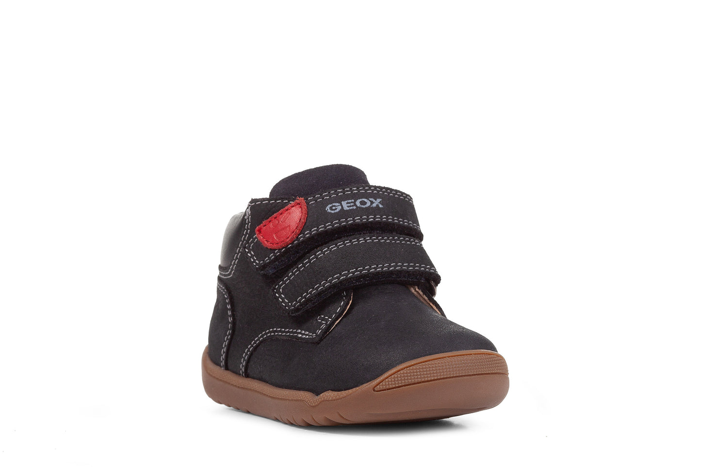Baby Macchia Navy Leather First Shoe