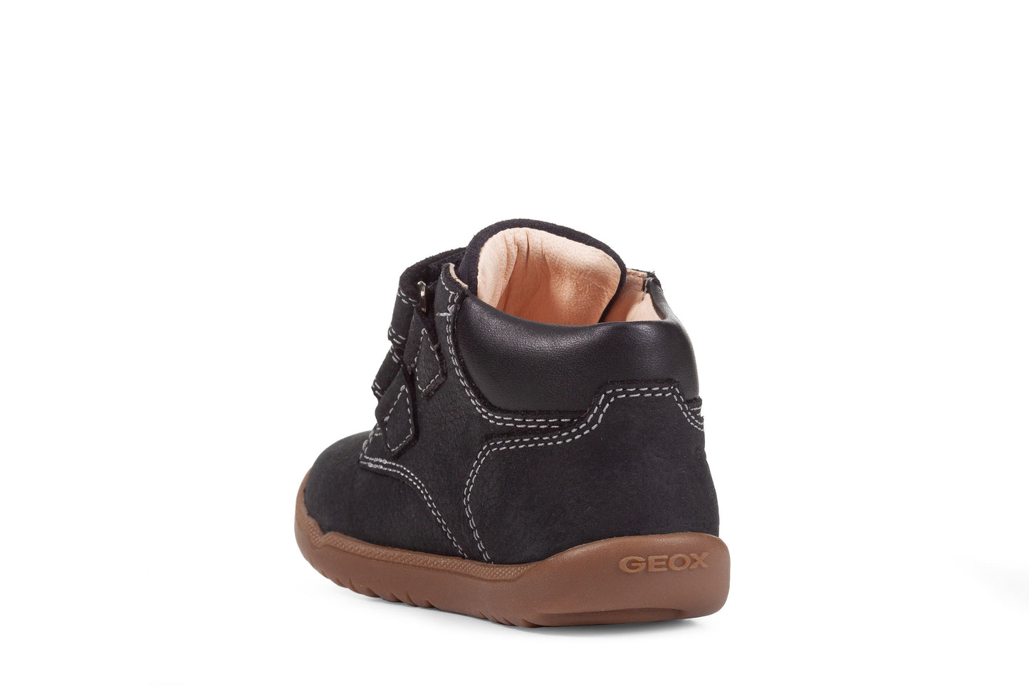 Baby Macchia Navy Leather First Shoe