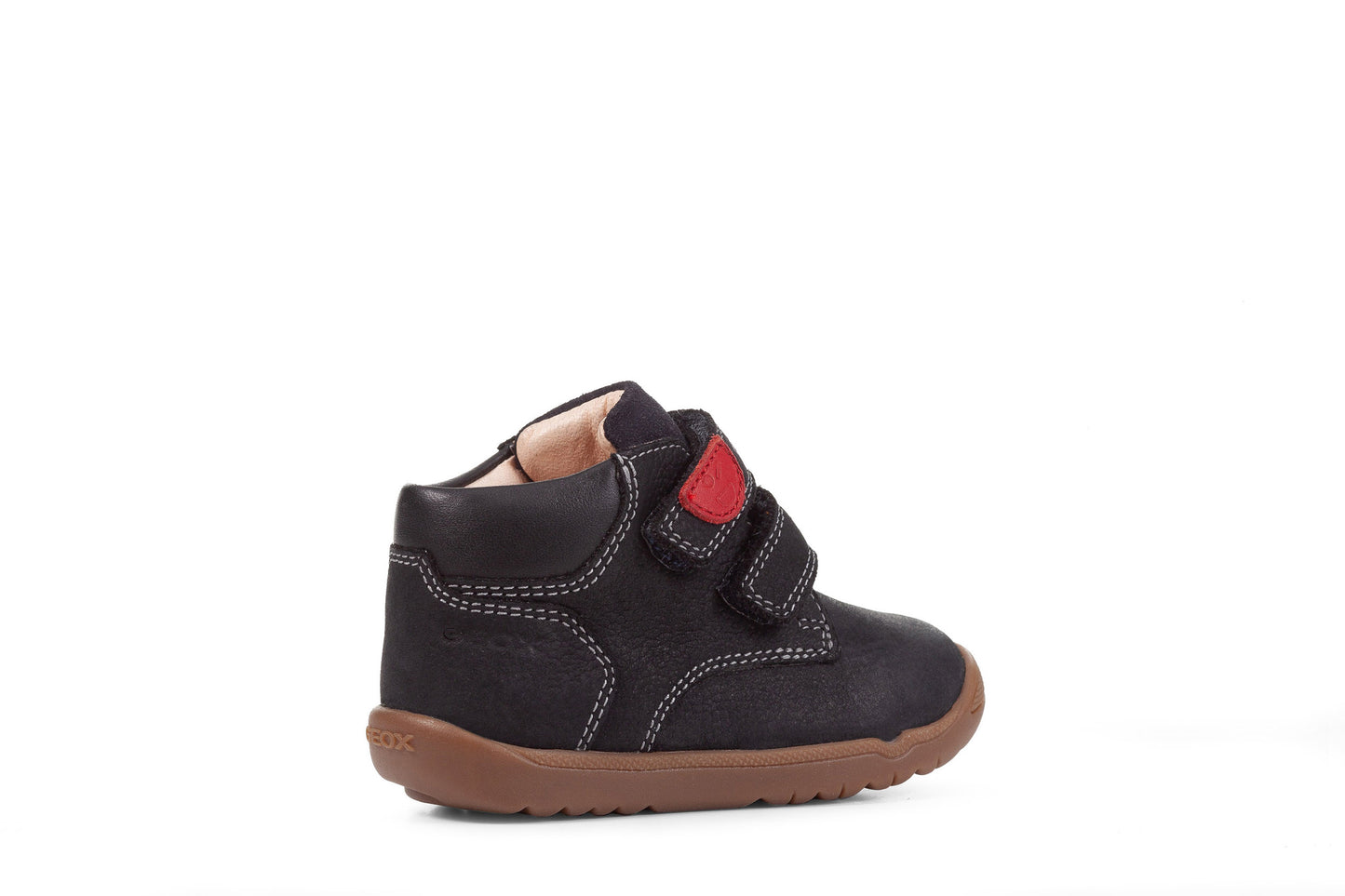 Baby Macchia Navy Leather First Shoe