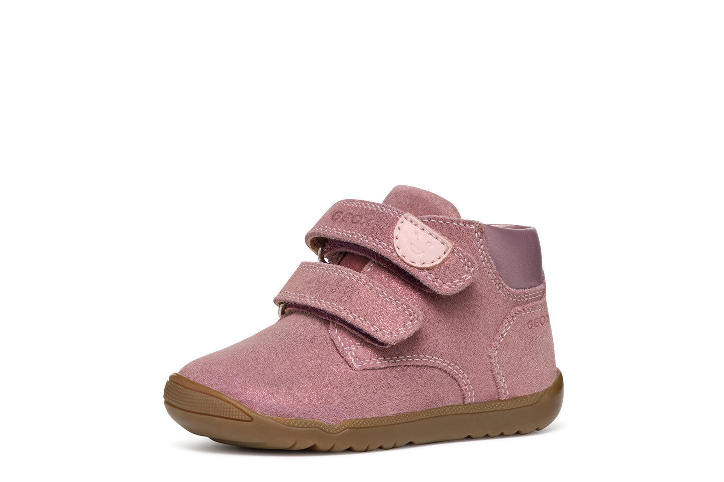 Baby Macchia Rose Smoke Nubuk Girls First Shoe