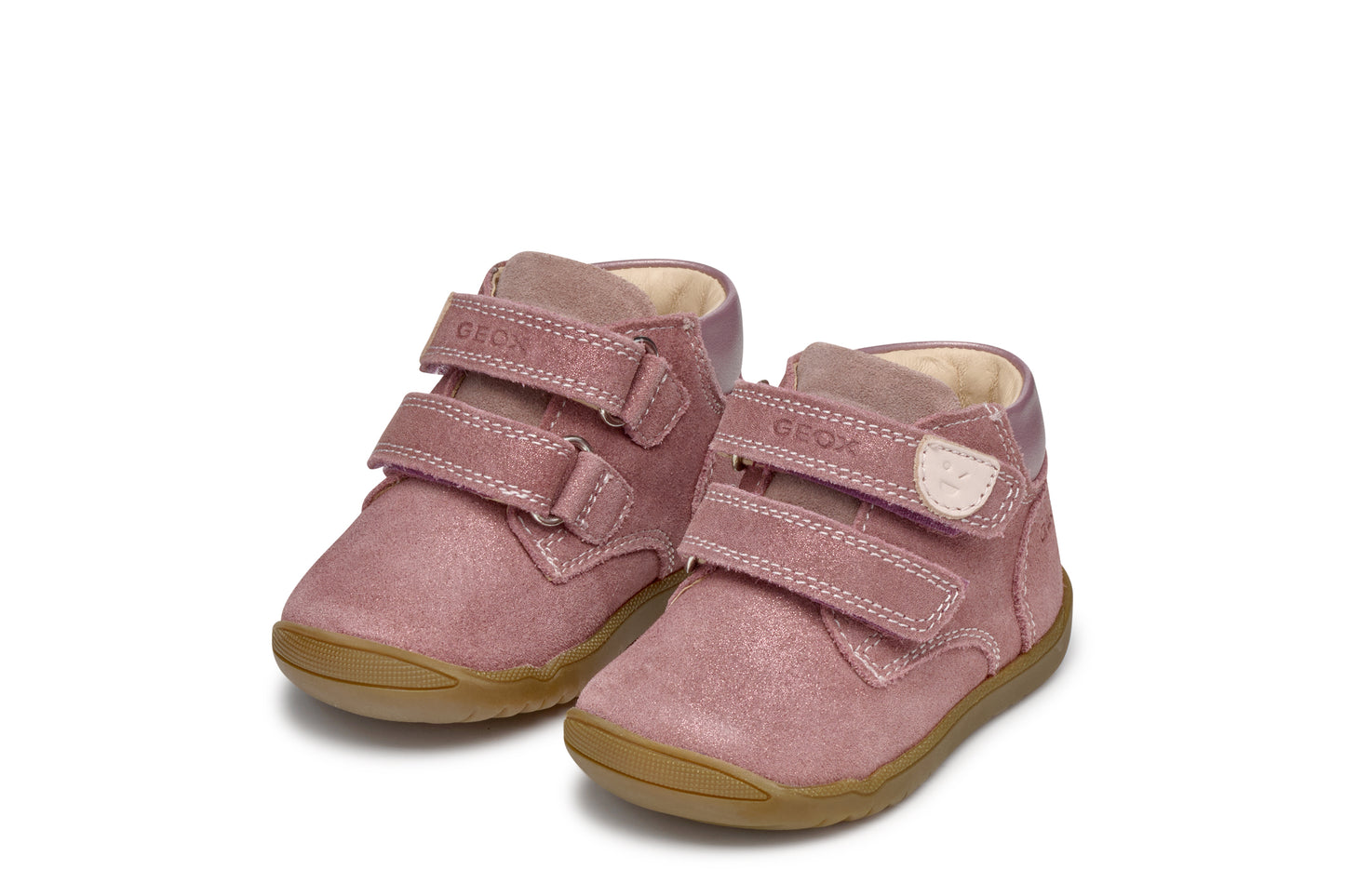 Baby Macchia Rose Smoke Nubuk Girls First Shoe